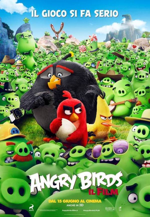 angry birds poster