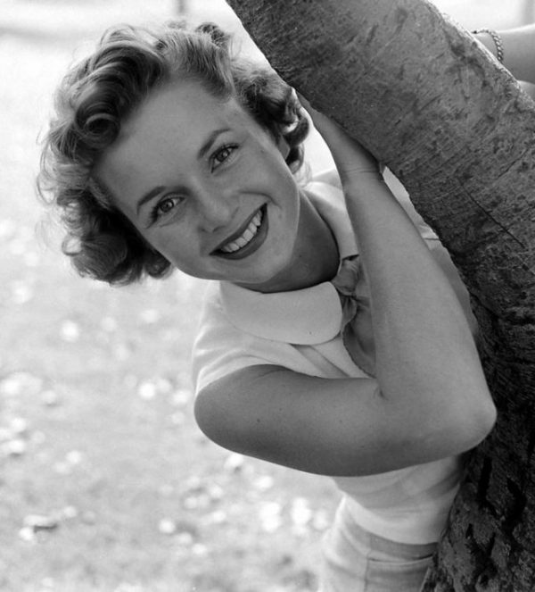 L'attrice e star di Hollywood Debbie Reynolds