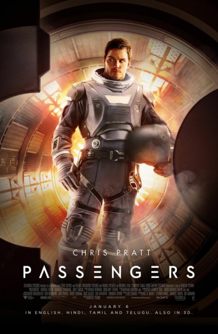 passengers poster chris pratt