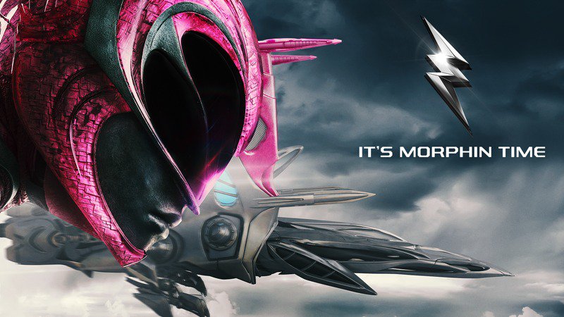 character poster power rangers pink