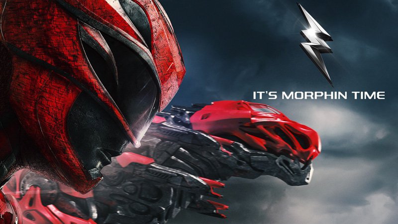 character poster power rangers red