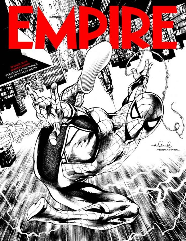 spider-man homecoming cover empire alan davis