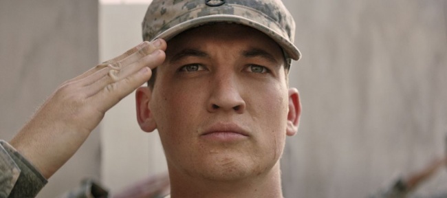 thank you for your service-Miles Teller