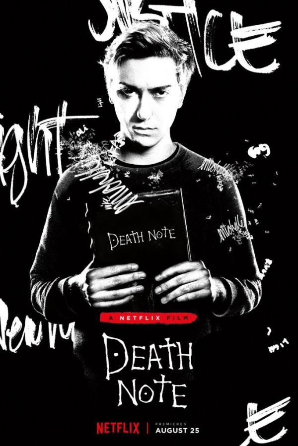 death note light character poster