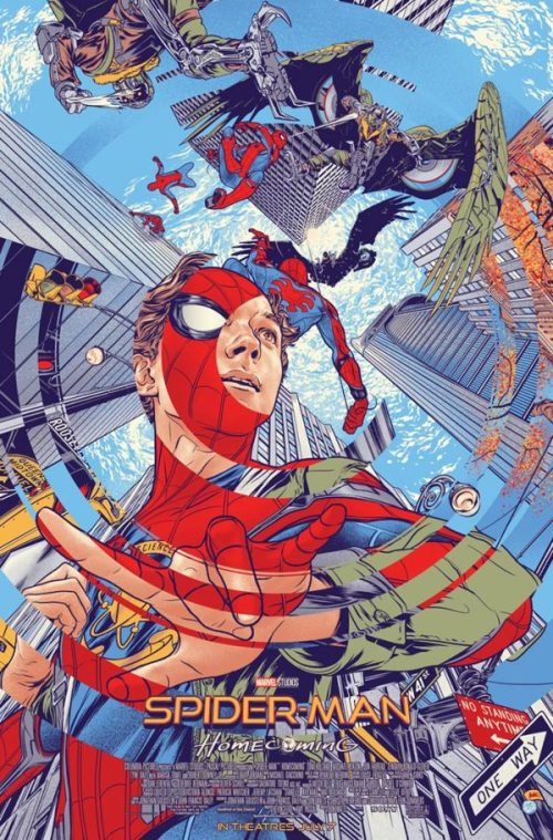 spider-man homecoming poster mondo
