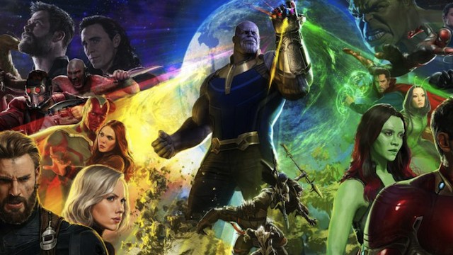avengers infinity war poster thanos