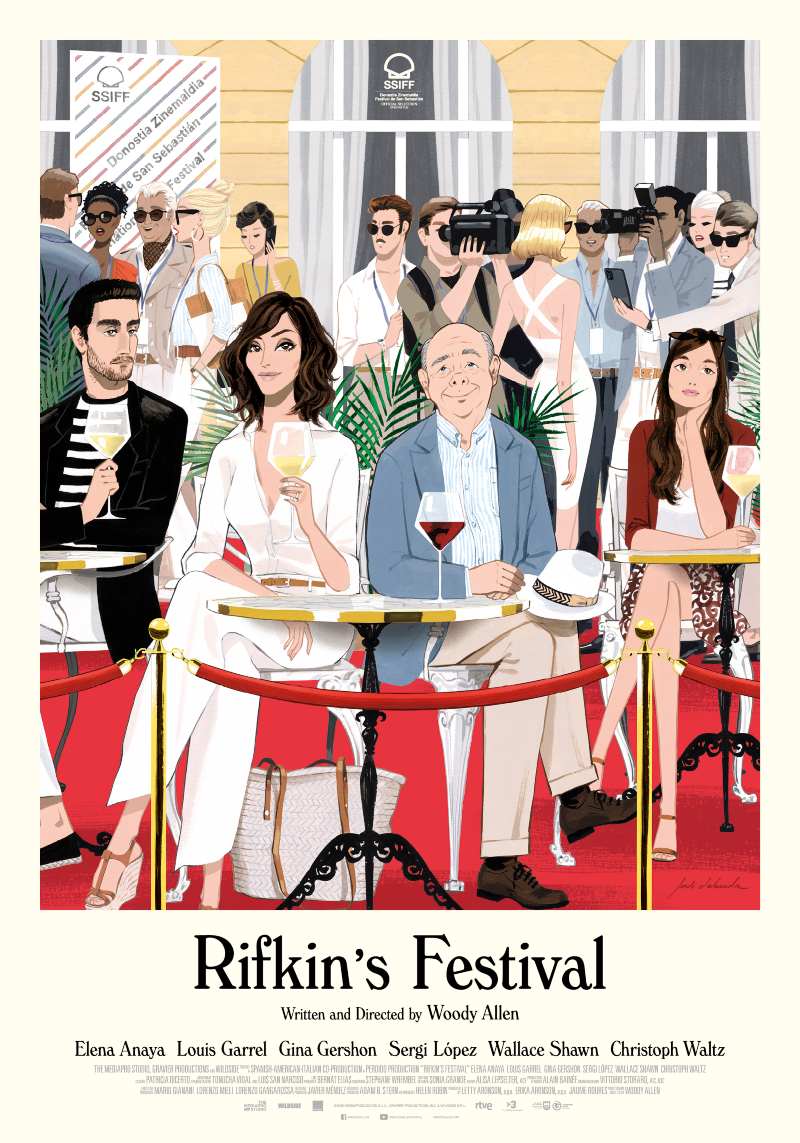 Rifkin's Festival Woody Allen poster