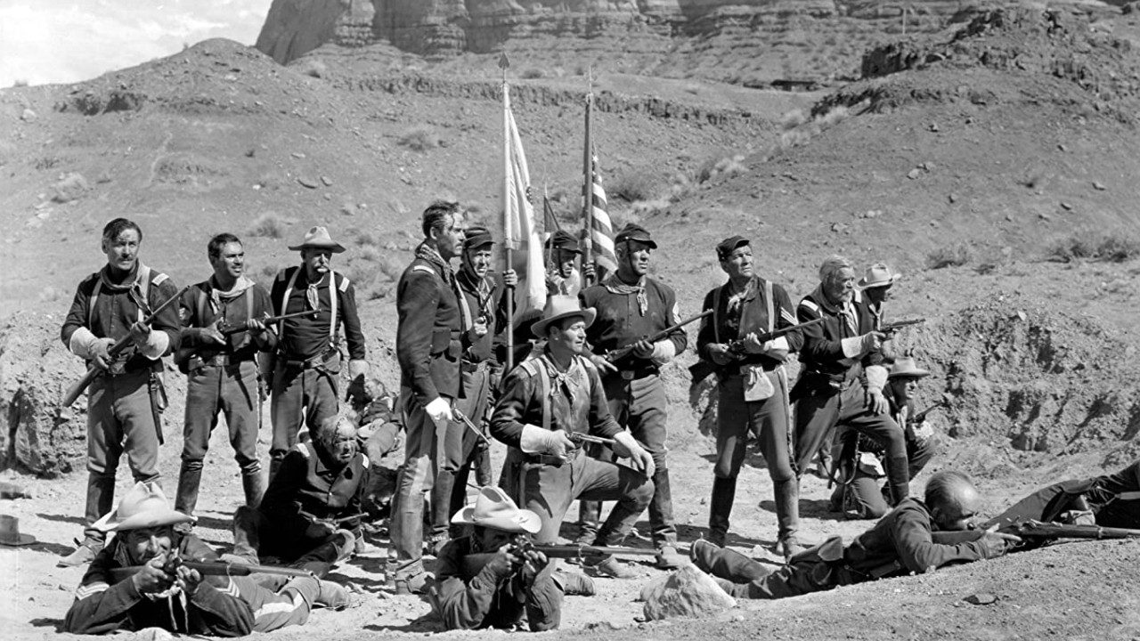 Una scena de Il massacro di Fort Apache
