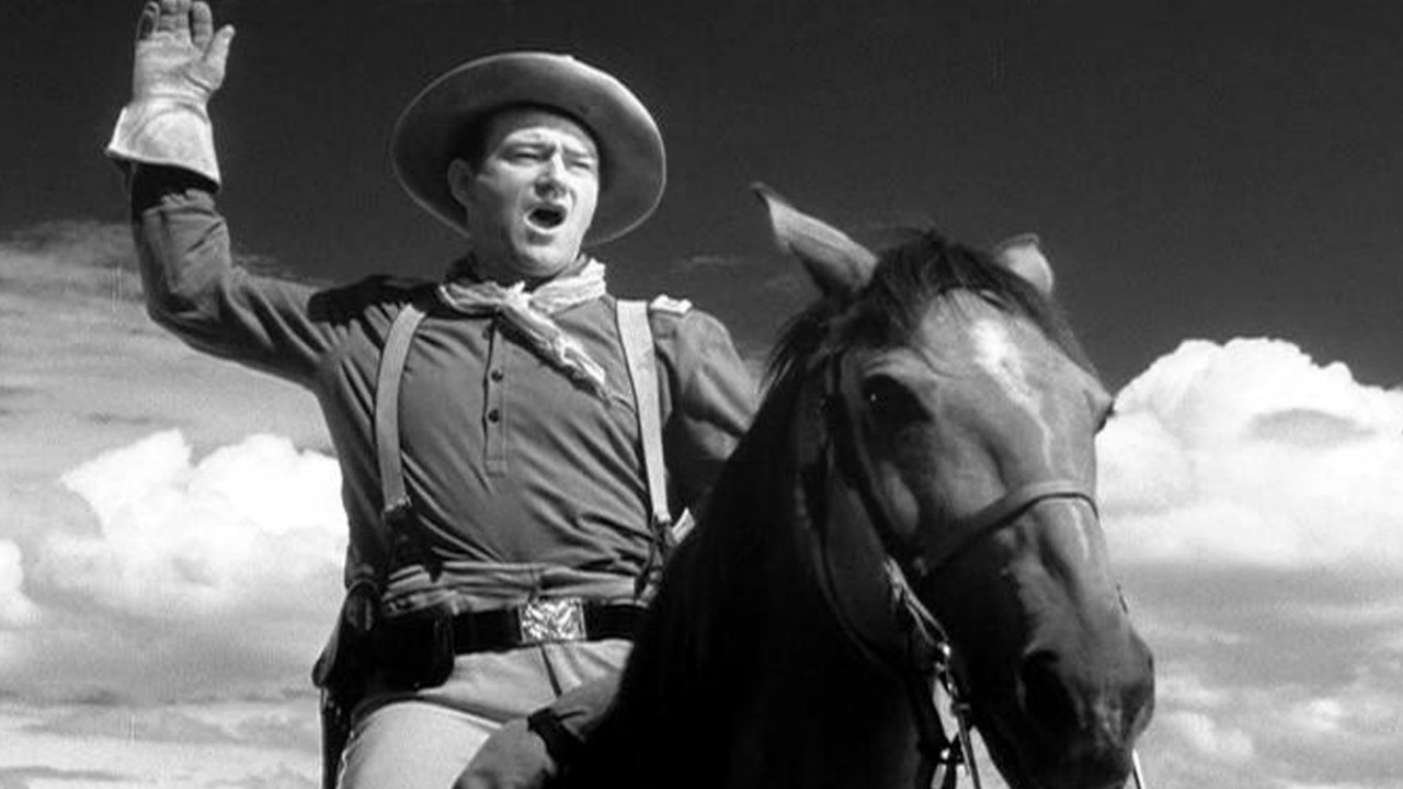 John Wayne ne Il massacro di Fort Apache