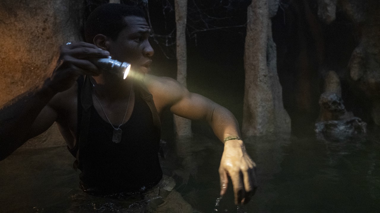 Jonathan Majors in una scena di Lovecraft Country