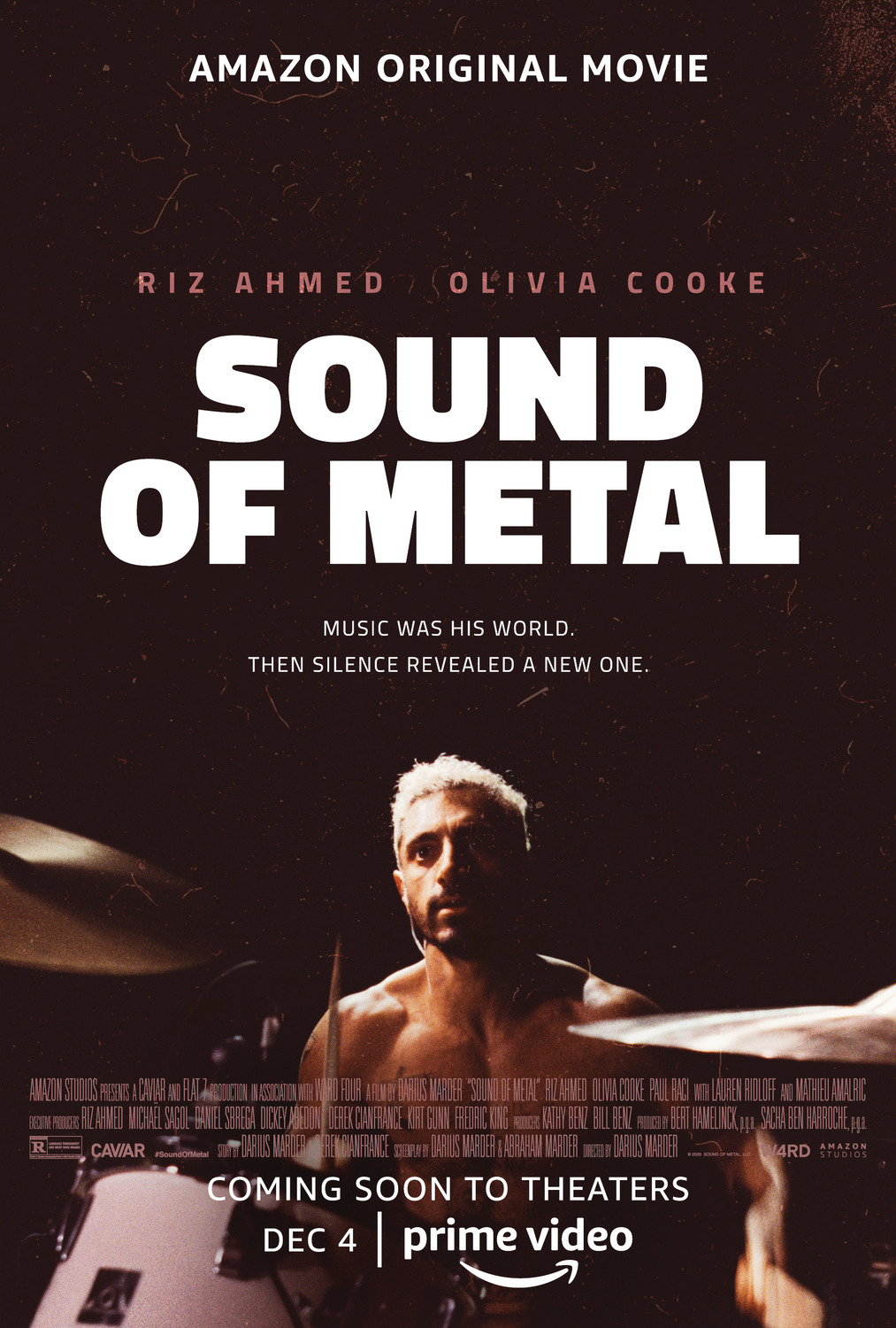 Sound of Metal poster Amazon Riz Ahmed
