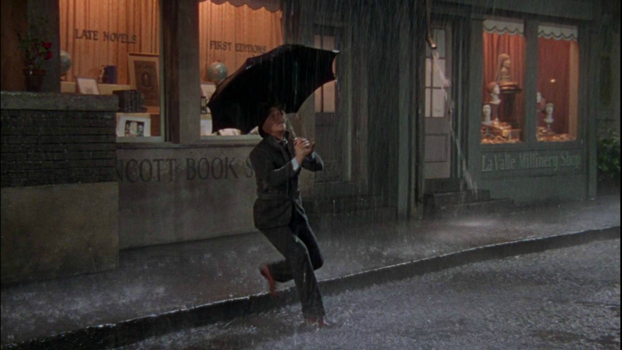 Gene Kelly e la celebre scena che dà il titolo al film