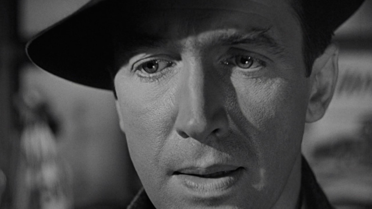 James Stewart in una scena de La vita è meravigliosa