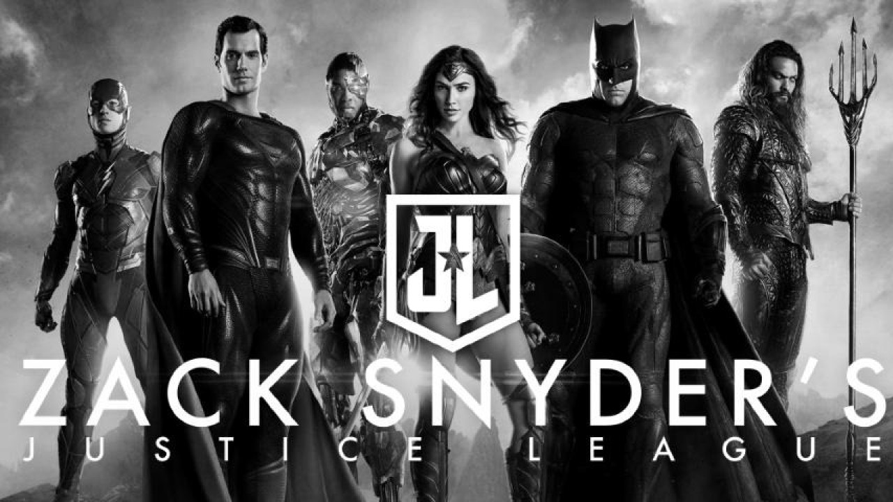 Un'immagine promozionale della Zack Snyder's Justice League