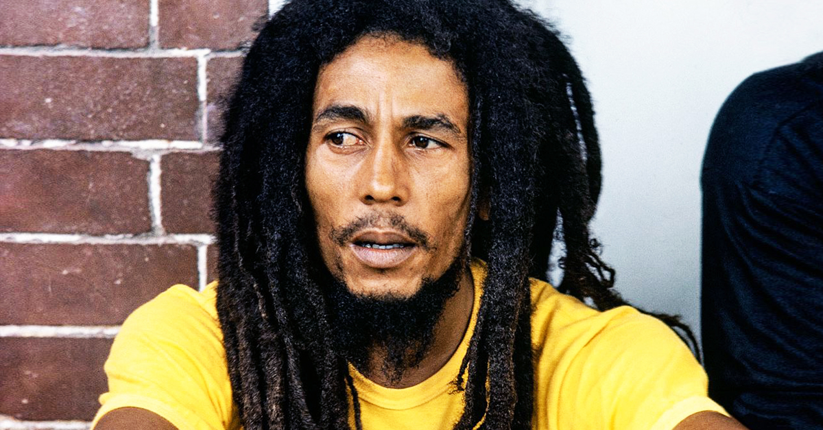 La leggenda del reggae Bob Marley
