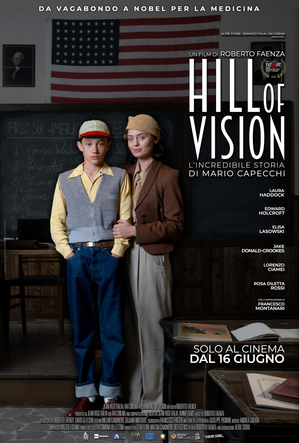 Locandina del film Hill of Vision, di Roberto Faenza.
