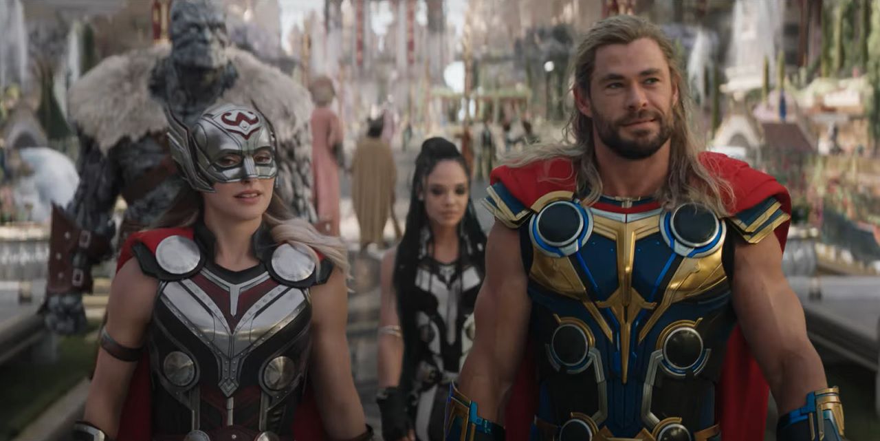thor love and thunder nuovo trailer
