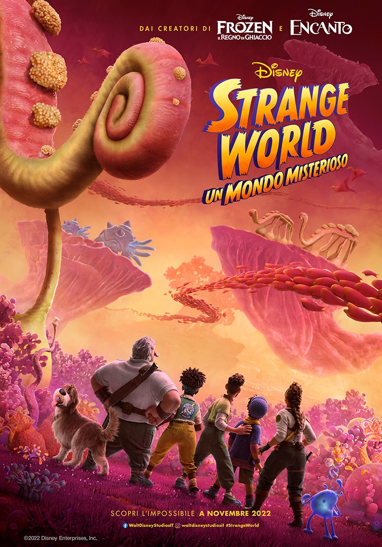 Strange World Un Mondo Misterioso poster