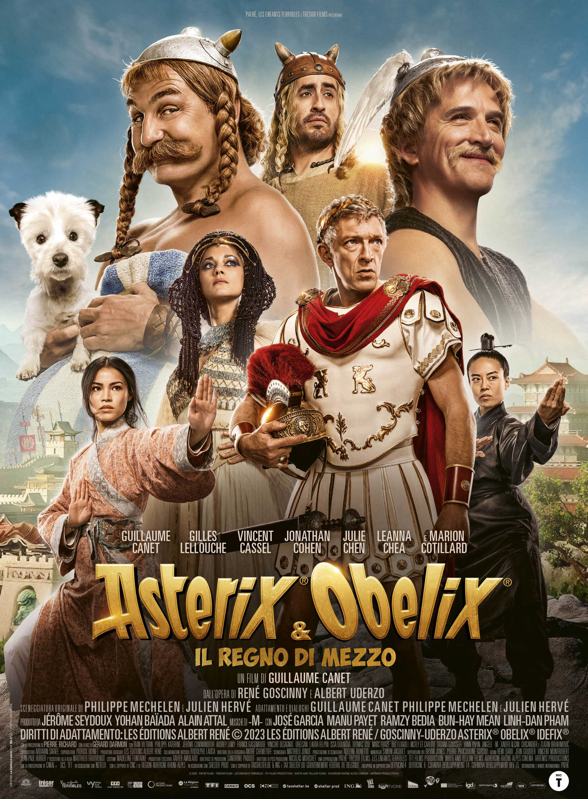 Asterix & Obelix Il Regno di Mezzo trailer poster