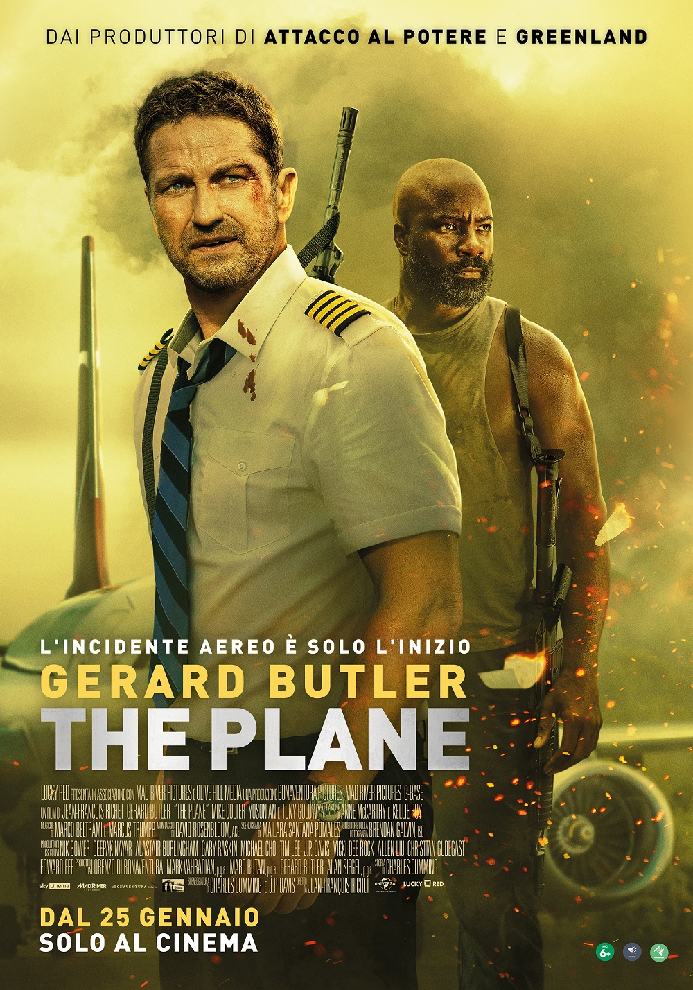 the plane poster trailer