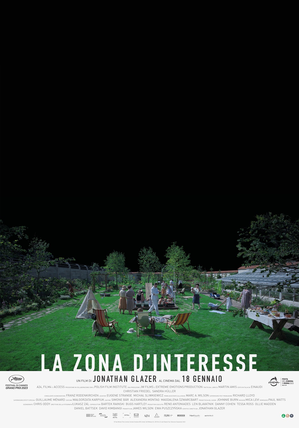la zona d'interesse poster