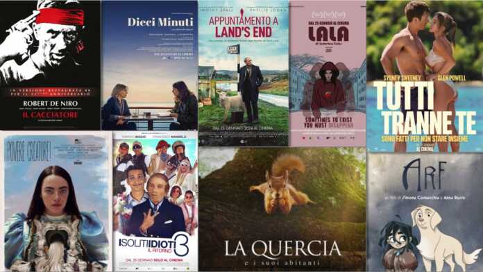 i film in uscita il 25 gennaio 2024