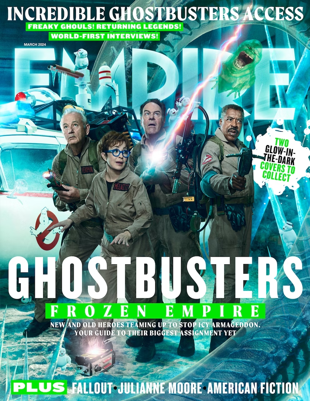 Ghostbusters: minaccia glaciale, copertina