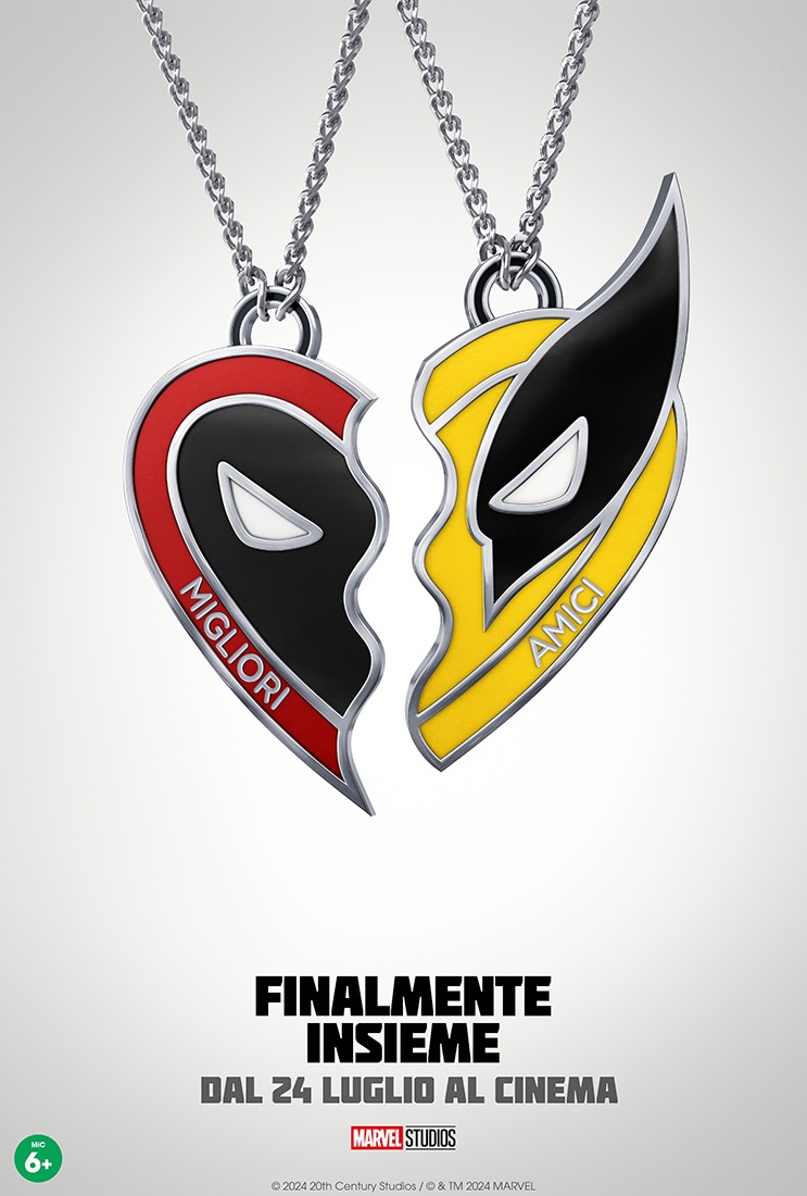 Il poster ufficiale di Deadpool & Wolverine