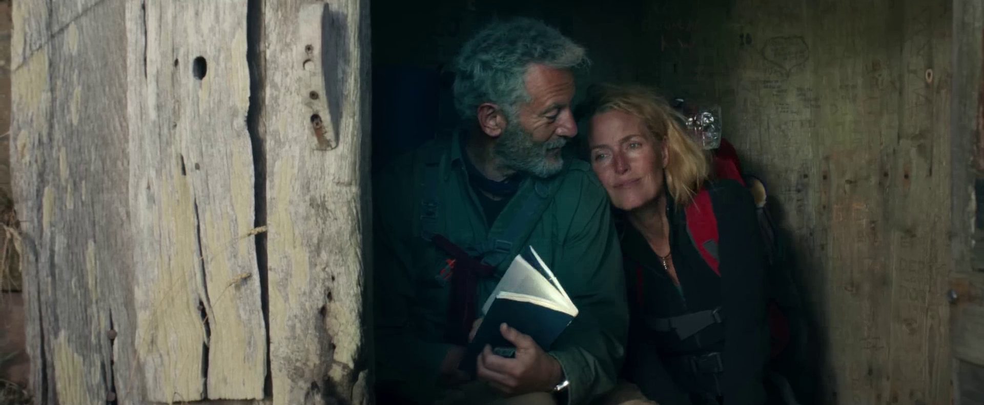Jason Isaacs e Gillian Anderson nel trailer di The Salt Path.