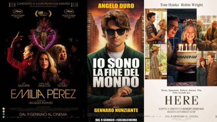 i film in uscita il 9 gennaio 2025 al cinema
