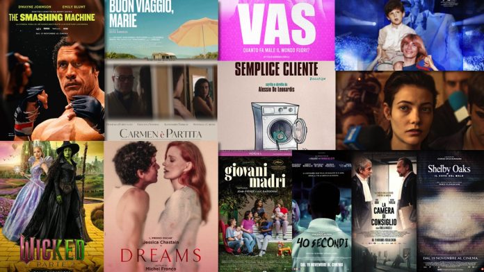 i film in uscita il 20 novembre 2025
